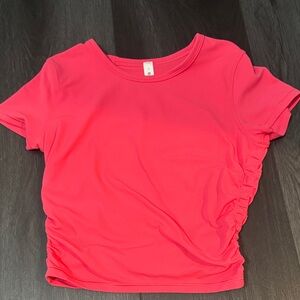 Lululemon scrunch top